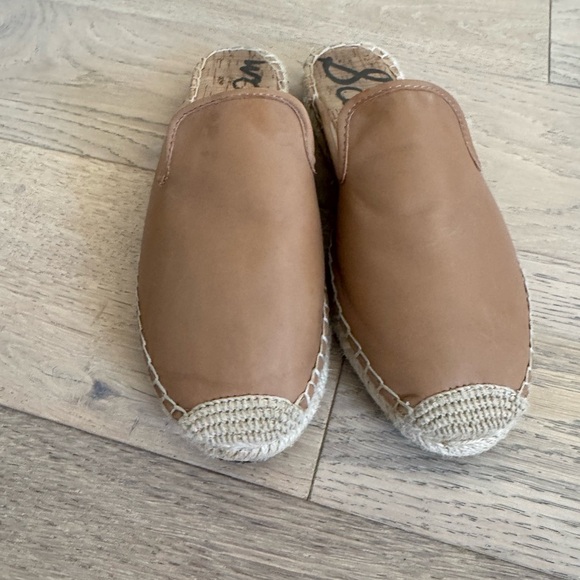 Sam Edelman Kerry Loafter Mule Flat Tan Size 8 - Picture 2 of 6